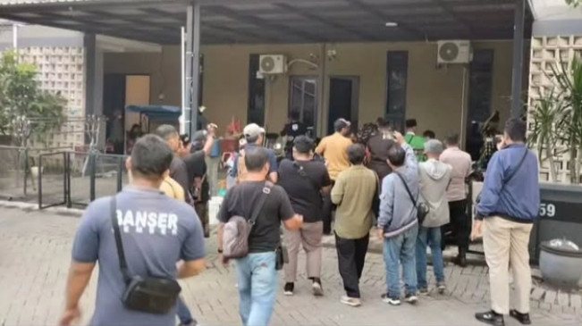 Puluhan anggota Banser Jember datangi kediaman konten kreator Stevansyoung . [Instagram]